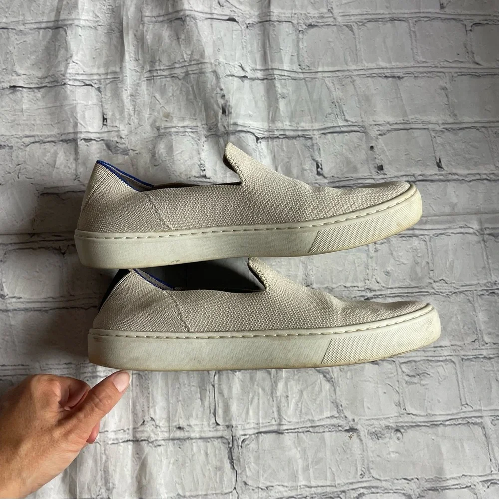 Rothy’s Sand The Orginal Slip On Sneaker - Picture 4 of 7